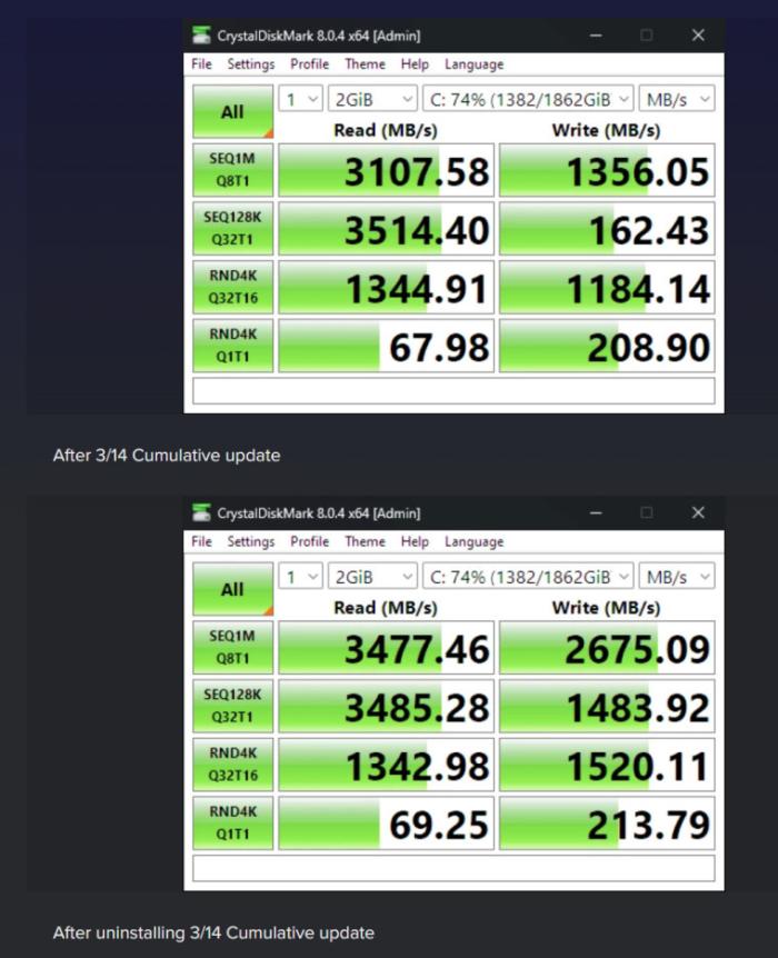 SSD slowdown issue  data-type=