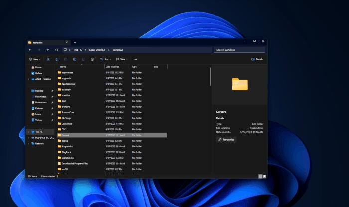 深度整合微软 Microsoft 365 服务，Windows 11 文件管理器截图再曝光
