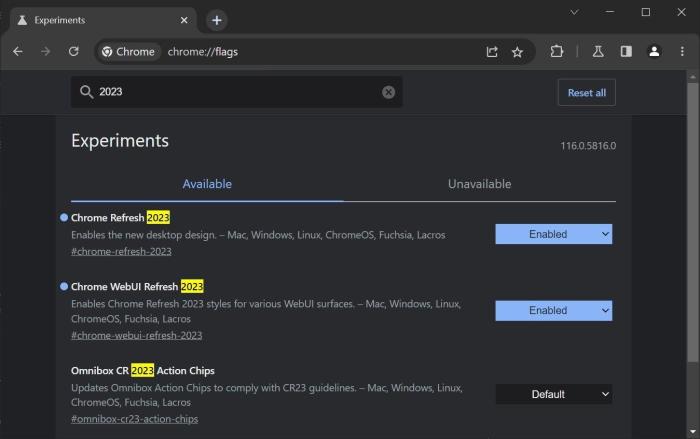 Windows 11版谷歌Chrome浏览器带来圆角新界面（附启用方法）