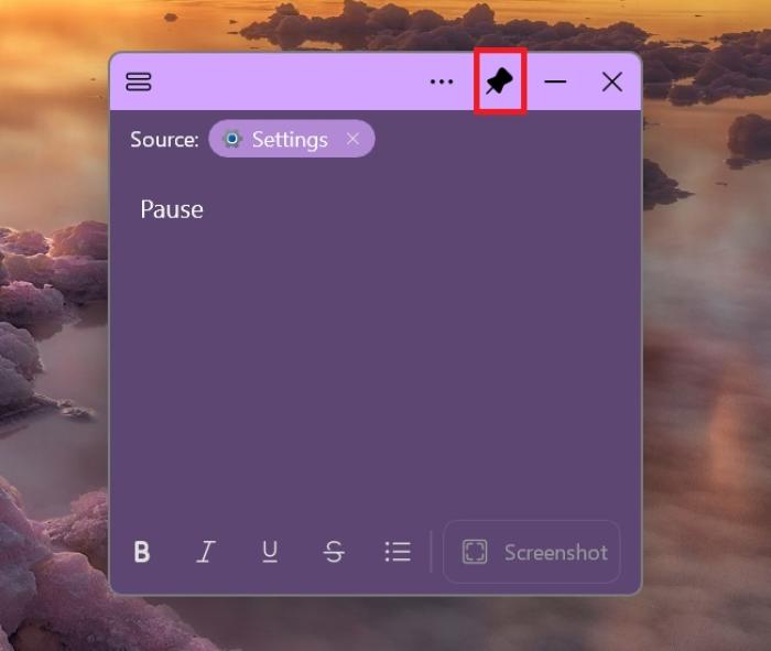 Hands on with Windows 11’s new Sticky Notes “always on top” feature
