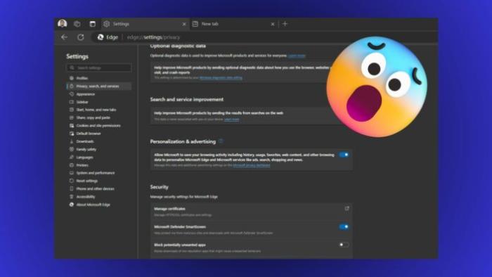 Microsoft plans to improve Settings navigation in Edge Microsoft plans to improve Settings navigation in Edge