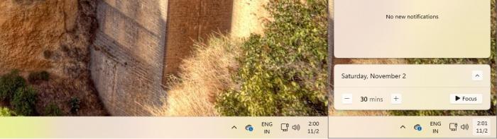 Windows 11 KB5046740 removes bell icon
