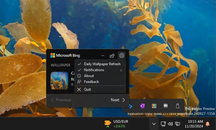 bing wallpaper app system tray icon 2