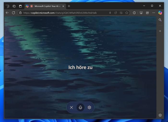 Copilot Voice in German
