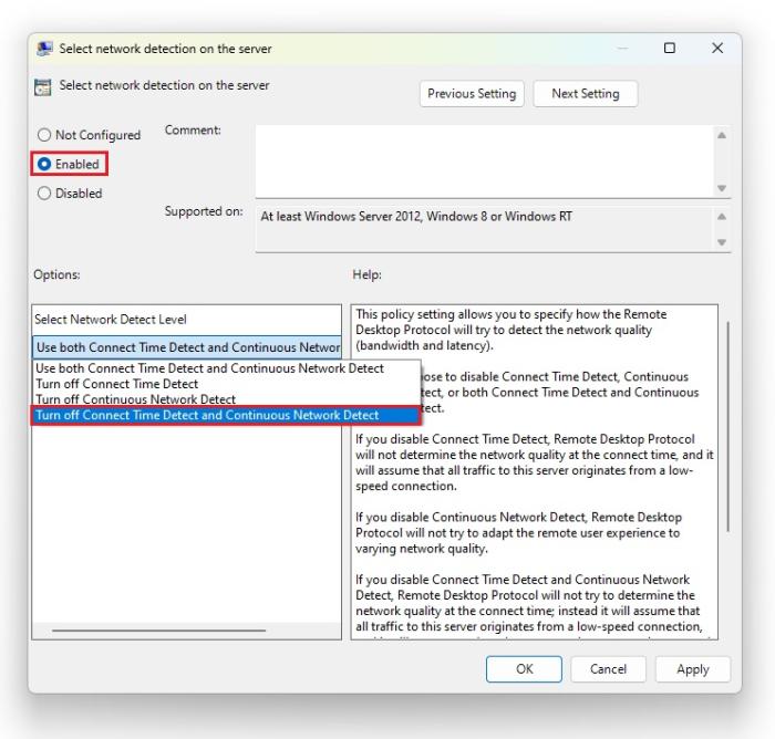 Windows 11 24H2 RDP connection disconnecting sessions bug
