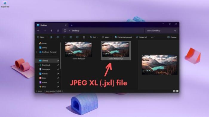 Windows 11 24H2 gets JPEG XL file support Windows 11 24H2 gets JPEG XL file support