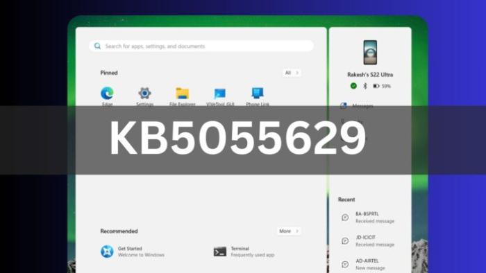 KB5055629 for Windows 11 23H2
