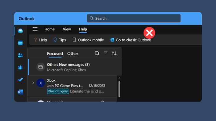 Microsoft makes it easier to use Classic Outlook with new Outlook on Windows 11